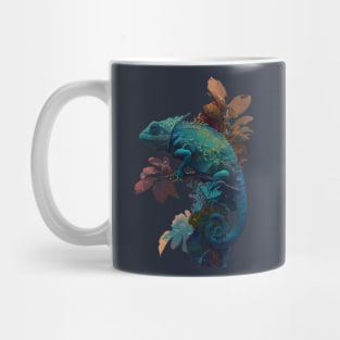 Climbing Chameleon Mug